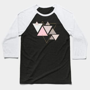 My Triangle Patterns | Passion Geometry Baseball T-Shirt